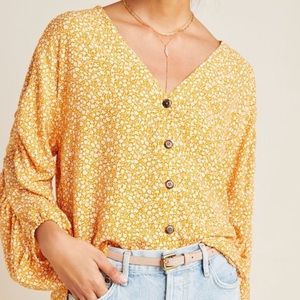 Anthropologie Maeve Venice Blouse NWOT